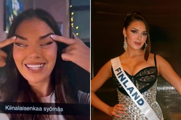 Miss Finland Dethroned for Racist Gesture